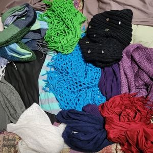 Assorted scarves